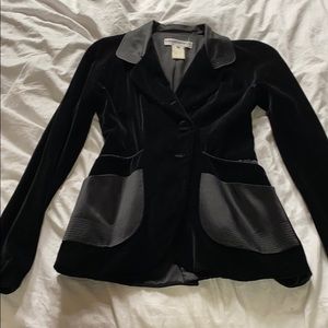 Karl Lagerfield vintage velvet blazer